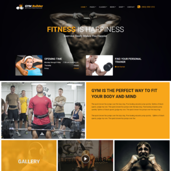 Gym Builder Fitness Services